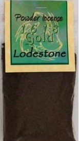Lodestone Powder Incense 1618 gold