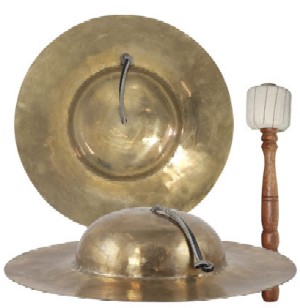 Gong with Mallet Hand Held 