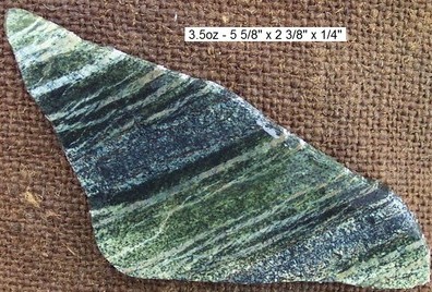 Green Blue Tiger Eye Slab Rough Raw Natural