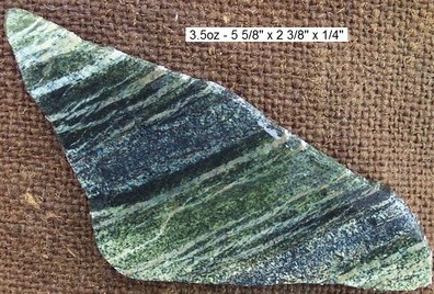 Green Blue Tiger Eye Slab Rough Raw Natural