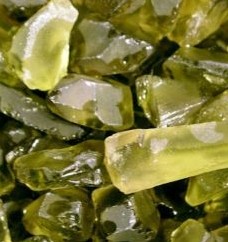 Green Citrine Faceted Rough