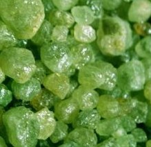 Green Garnet Faceted Rough