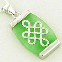 Jade Good Luck Wealth Money Talisman Pendants