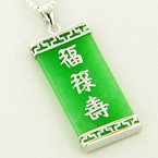 Jade Good Luck Wealth Money Talisman Pendants