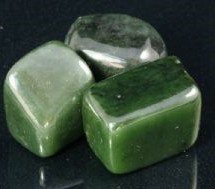 Green Jade Tumbled Stones