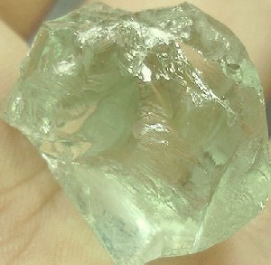 Green Quartz Faceted Rough