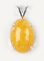 Himalaya Gold Azeztulite Pendant 