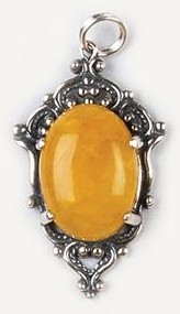 Himalaya Gold Azeztulite Pendant 