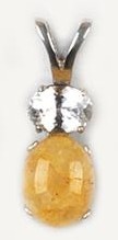 Himalaya Gold Azeztulite Pendant 