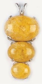 Himalaya Gold Azeztulite Pendant 