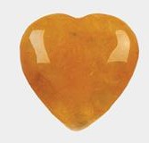 Himalaya Gold Azeztulite Puffy Hearts