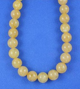 Himalaya Gold Azeztulite Polished Round Beads