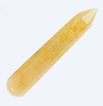 Himalaya Gold Azeztulite Polished Massage Wands