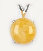 Himalaya Gold Azeztulite Pendant 