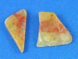 Himalaya Gold/Red Azeztulite Polished Tumbled