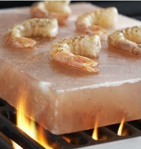 Himalayan Salt Block Cooking