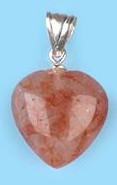 Himalaya Red Azeztulite Pendants