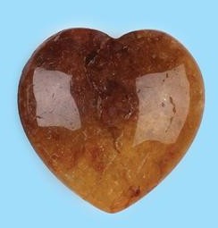 Himalaya Red Azeztulite Polished Hearts 