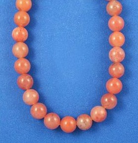 Himalaya Red Azeztulite Gemstone Bead Strands