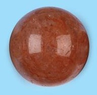 Himalaya Red Azeztulite Polished Spheres 