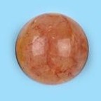 Himalaya Red-Gold Azeztulite Polished Spheres 