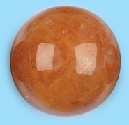 Himalaya Red-Gold Azeztulite Polished Spheres 