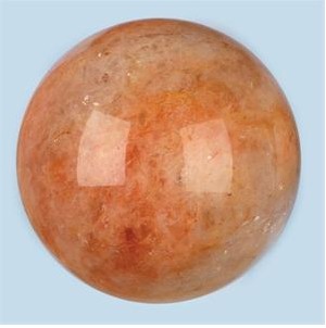 Himalaya Red-Gold Azeztulite Polished Spheres 