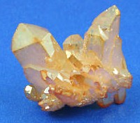 Imperial Gold Quartz Clusters