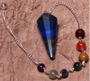 Lapis Chakra Pendulum