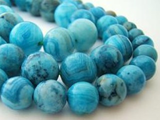 Larimar Blue Lace Agate Beads