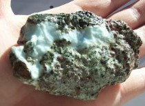 Large Piece Of Rough Larimar