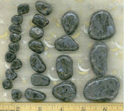 Larvikite Tumbled Healing Stones