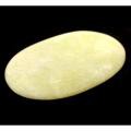 Lemon Jasper Palm Thumb Worry Stone