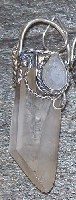 Lemurian Seed Pendants with Accent