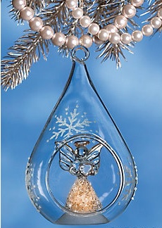 Luminous Angel Christmas Ornament