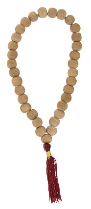 Mala Prayer Beads Bracelet Sandalwood 