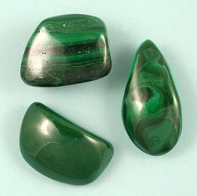 Malachite Tumbled