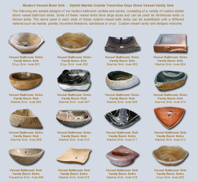 Stone Vessel Sinks