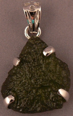 Moldavite Pendants