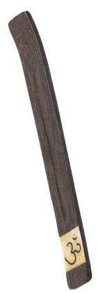 Coconut Wood Incense Holder Om