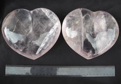 Optical Calcite Puffy Heart