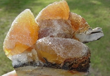 Orange Calcite Healing Crystals