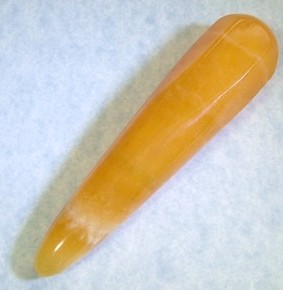 Orange Calcite Massage Wand