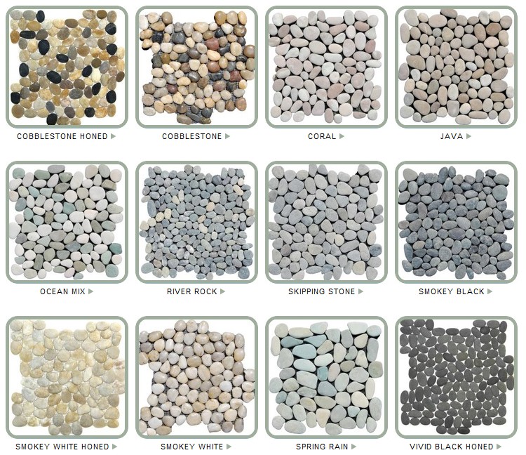 Stone Pebble Tiles