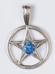 14K Gold Pentagram Pendants