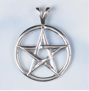 14K Gold Pentacle Pendants