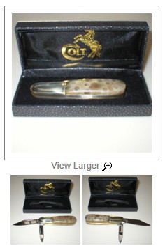 Petoskey Stone Pocket Knife