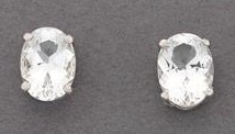 Phenacite Stud Earrings