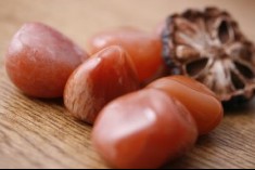 Pink Jade Tumbled Stones