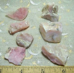 Pink Opal from Peru Rough Natural